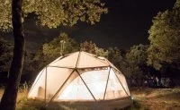 Astronarium, h&eacute;bergement dans les bulles
