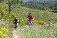 Vtt en vall&eacute;e de l'H&eacute;rault, balade en famille