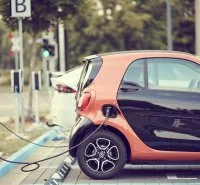Borne de recharge &eacute;lectrique