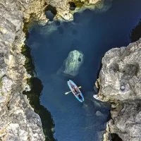 Cano&euml; dans les gorges de l'H&eacute;rault 1