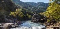 Activit&eacute; canyoning dans les gorges de l'H&eacute;rault