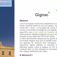Historique de Gignac