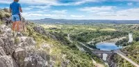 Randonn&eacute;e ou trail au dessus du pont du Diable