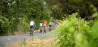 Balade &agrave; v&eacute;lo sur la voie verte entre le pont du Diable et Gignac