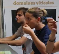 D&eacute;gustation de produits locaux &agrave; la Maison du Grand Site de France, pont du Diable
