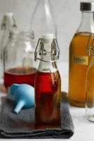 delicious-kombucha-bottle-still-life &copy; freepik