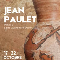 Vert Gris Simple Minimaliste Affiche Exposition d'Arts Artiste Promotion &Eacute;v&eacute;nement - 1 &copy; expo jean paulet