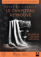 Le Chapiteau retrouvé  © Mairie de St-Guilhem service culturel