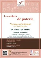 Affiche_ateliers_vacances_automne &copy; OTI Saint-Guilhem-le-D&eacute;sert