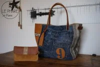 [Cb.23 20] Cabas LULU Jean's et cuir camel grain&eacute; (1)_resultat (LPDP) &copy; le phare de pierre