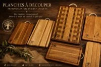 Planches &agrave; d&eacute;couper en ch&ecirc;ne &copy; Les Bois de la Garrigue