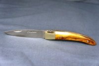 Couteau Occitan - St Guilhem - modèle forgé pistachier © le couteau occitan st guilhem le désert