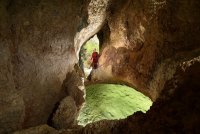 Grotte de Clamouse - Entrée naturelle © 2018-clamouse-office de tourisme