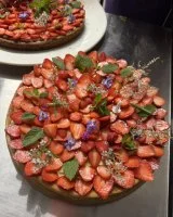 Tarte fraise &copy; Le ch&ecirc;ne